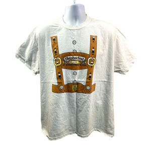 Octoberfest Okeechobee Florida Men's White T Shirt, XL